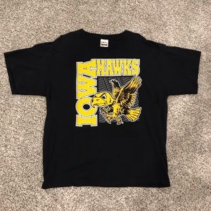 Vintage Tultex Iowa Hawkeyes Single Stitch Shirt
